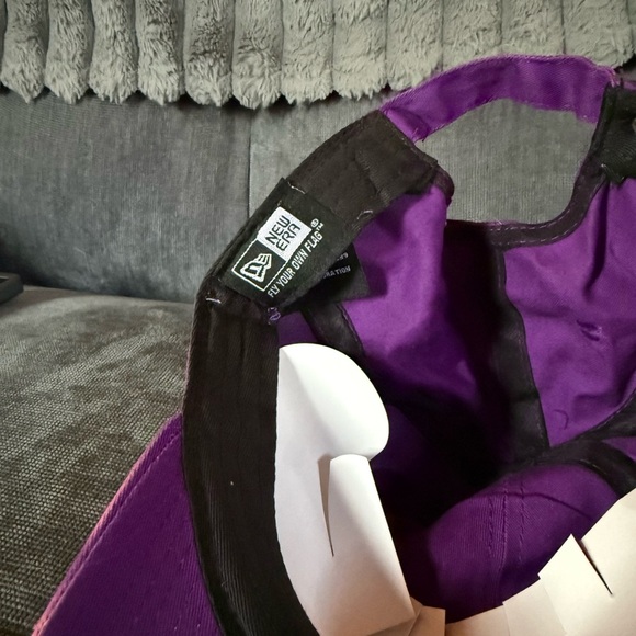 New Era Minnesota Vikings‎ Purple Adjustable Hat Unisex Size Large Football Cap - Picture 6 of 6